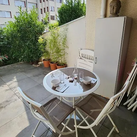 Charmant Studio 2* Rdc+ Terrasse & Parking Prive Aix-les-Bains Exterior photo